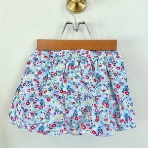 Vintage Gymboree Girls 3T Floral Bubble Skirt Skort Bloomers